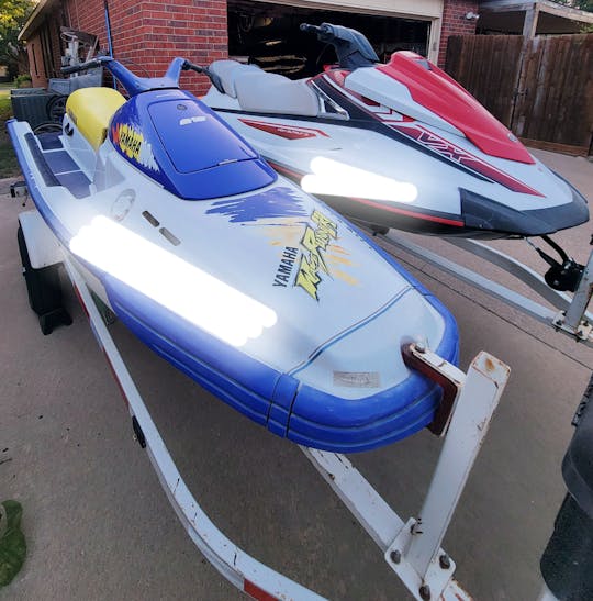 Jet Skis for rent on Lake Ray Hubbard