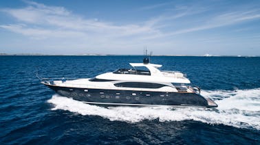Deal of the Day! 99' Maiora Yacht for Rent in Ibiza, Spain.