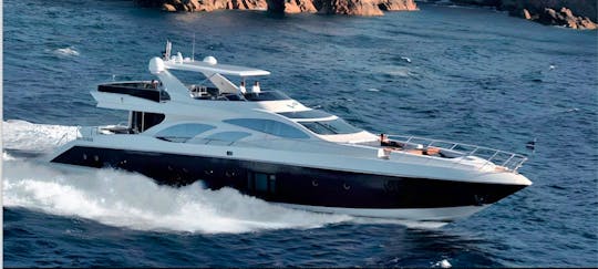 Azimut 100, Abu-dhabi luxury yacht