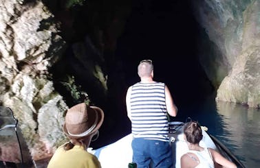 4 Caves & Komiža Private Speedboat Tour from Split