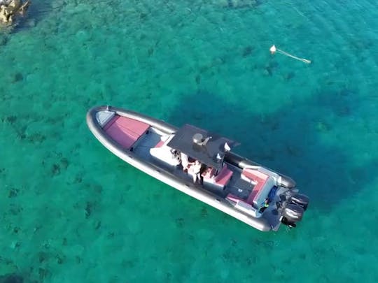 Location de bateaux RIB Paros-Antiparos et transferts en mer