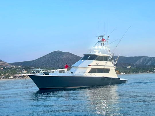 Experience unparalleled sportfishing & cruising aboard the 65' Premium in Cabo