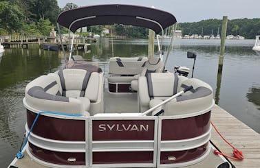 2021 24' Sylvan L3 DLZ Pontoon Boat 