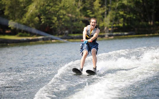 Water Skiing in Trincomalee, Sri Lanka