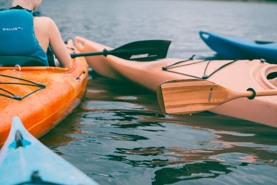 Canoeing in Port City, Sri Lanka