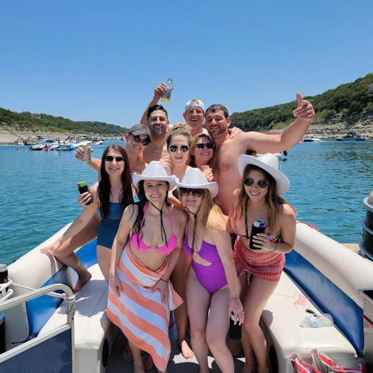 Party Pontoon Rental on Lake Travis, ATX