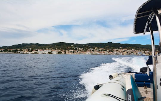 Daily Trip from Spetses / Porto Cheli to Dokos and Hydra Islands with Technohull