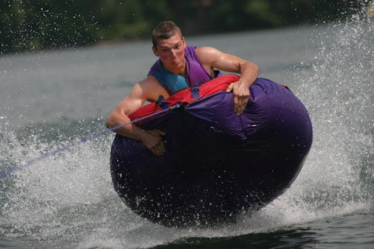 Donut Tube Ride in Mount Lavinia, Sri Lanka