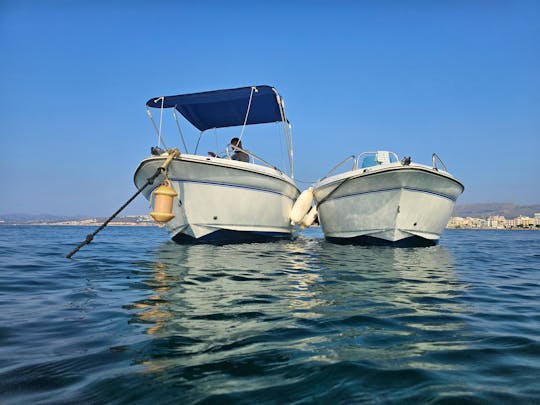 Chania: Boat Safari - (Self Drive/no license required)