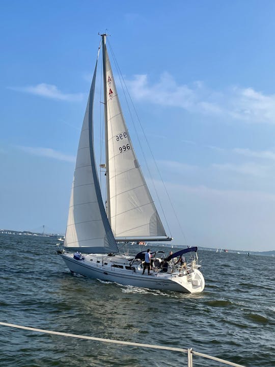 Private Sail Charter of NYC Skyline and Statue of Liberty