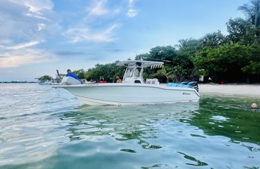 Cruise the Miami waters on our 30’ center console