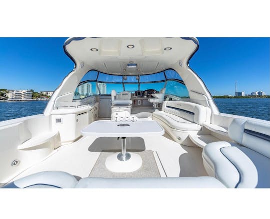 Beautiful 55' Sea Ray Yacht in Miami, Fort Fort Lauderdale - Aventura - Houlover