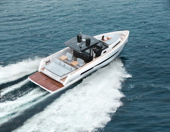 Fjord 44 Open SAOIRSE Motor Yacht Rental in Santa Eulalia, Illes Balears