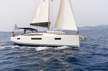 Imagine every morning in Jeanneau S O 410 exploring the Aegean Islands Sporades