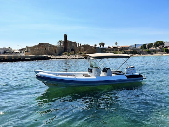 Gommone 798 - RIB avec Skipper 26,5 pieds 225 ch