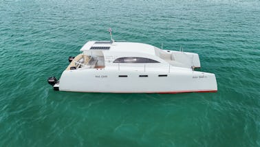 38' Stealth Power Catamaran - Faraway  Hot Chilli