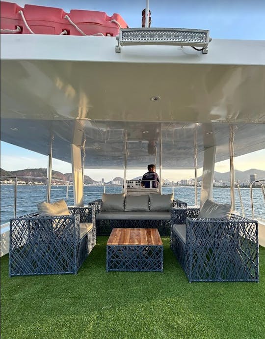 Alquiler de catamarán de lujo Oceano de 60 pies en Río de Janeiro, Brasil, con concierge 💎