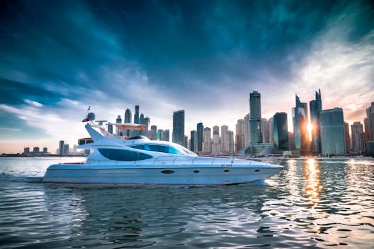 Luxury New 70ft Majesty upto 35 guest in Dubai Marina Harbor