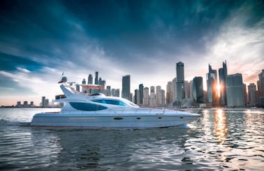 Luxury New 70ft Majesty upto 35 guest in Dubai Marina Harbor