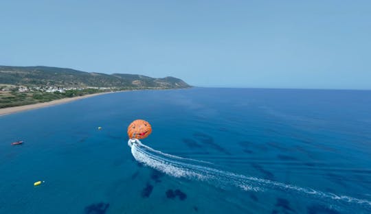 Parasailing in Cyprus, Poli Crysochous