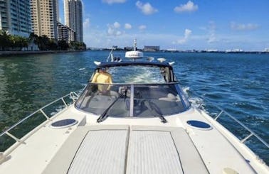 Enjoy Miami's Ocean Life; Night or Day aboard Sunseeker Yacht!
