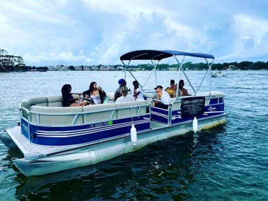 Come and party on our boat with us at Crab Island in style