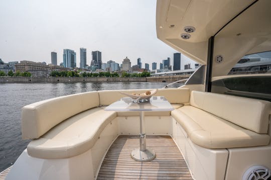 Yate Prestige de 45 pies | Yate de lujo en Montreal HASTA 15 PERSONAS