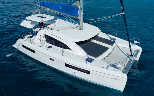 40 FT Leopard Catamaran Tulum and Riviera Maya All Inclusive