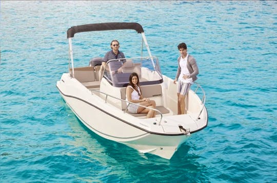 Explore the Zadar Archipelago with the Quicksilver Active 675 Open Boat!