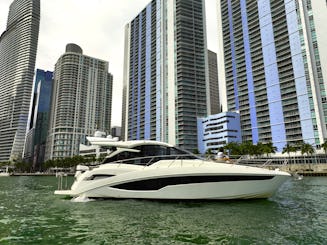 Modern luxury aboard 46’ Galeon + Free Jetski!