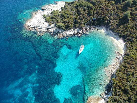 Experience unforgettable days in Ionian Greece aboard 47ft Beneteau Sailboat