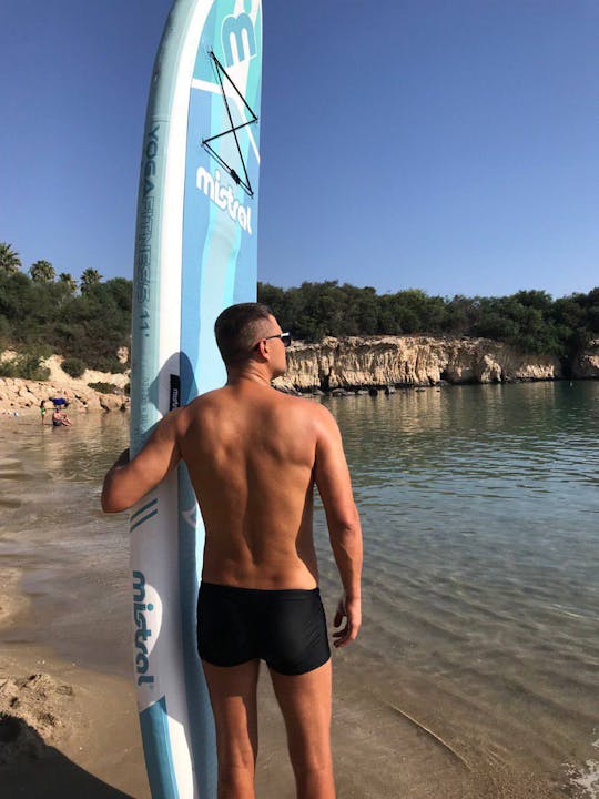 SUP paddle board rental daily in Ayia Napa, Protaras, Kapparis and Larnaca