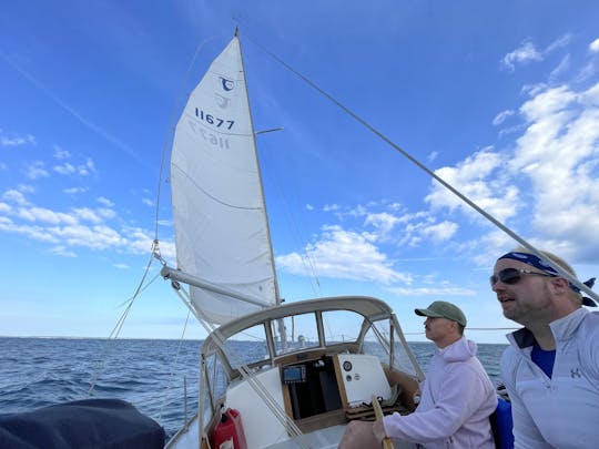 Sunset Sail Buzzards Bay in a Classic Sloop!