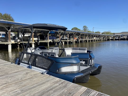 18 Foot Seadoo Switch 170 2024 available for rent in Houston!