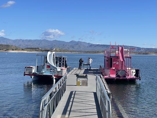 38ft Party Barge for up to 20 people at Lake Pleasant