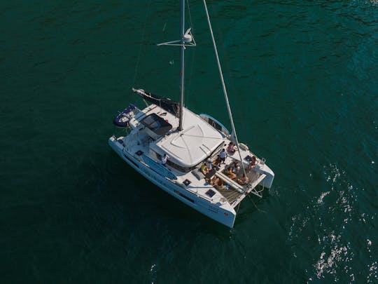 CATAMARAN IBIZA | Linda embarcação Lagoon de 40 pés para um dia perfeito no Pacífico.