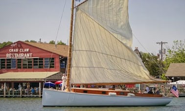 Experience the Charm of St. Michaels Aboard the 41ft Sail Selina 2hr Boat Tour