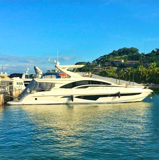 80ft Intermarine Apolo Power Mega Yacht Rental in Paraty, Brazil