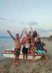 Explore Chalkidiki, Greece on a Paddle Boat for 5 people