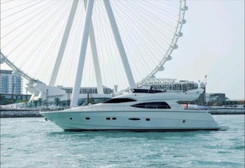 Luxury Dominator Yacht 66ft (25 Pax)