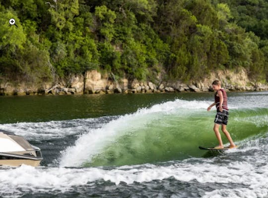 Amazing Wake Surf Boat at Possum Kingdom