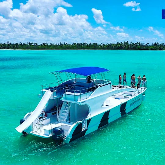🏝️Charter Sea Ray 180 Bow Rider Sport to Cuna de Los Nidos with Crew!🥳