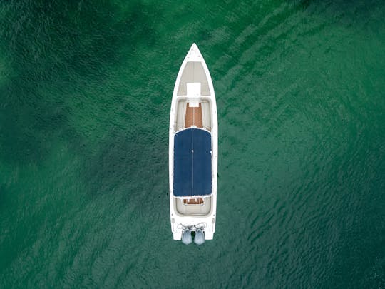 Alquile un barco privado de 41 pies para un día en la isla Islas del Rosario Cholon Baru