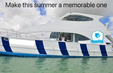 70' Power Catamaran Cruise Luxury Rented By Owner