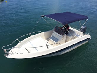 Centre Console Romar Mirage 5.7m 19ft for rent in Forio, Ischia