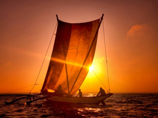 Catamaran Sunset Sailing in Mount Lavinia, Sri Lanka