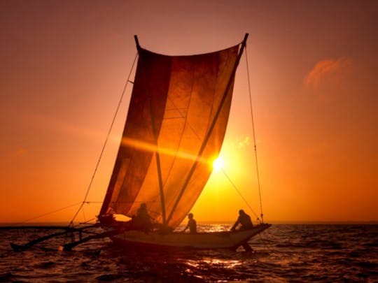 Catamaran Sunset Sailing in Mount Lavinia, Sri Lanka