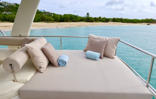 Private powercat 40 around saint martin, pinel, tintamarre and anguilla