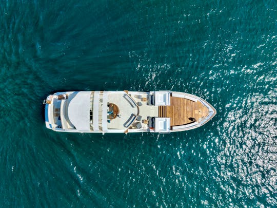 Embrace the pinnacle of lifestyle expression as you step aboard a luxury Yacht