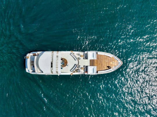 Embrace the pinnacle of lifestyle expression as you step aboard a luxury Yacht